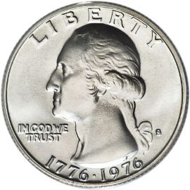 The workhorse of American coinage — 1976 Washington Quarter