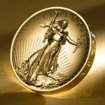 Ultra-High Relief Gold Coin