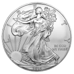 U.S. Money Reserve's 1 oz Silver American Eagle Coin featuring Lady Liberty