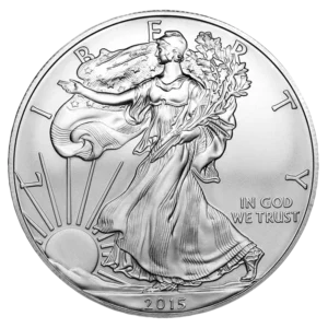 U.S. Money Reserve's 1 oz Silver American Eagle Coin featuring Lady Liberty
