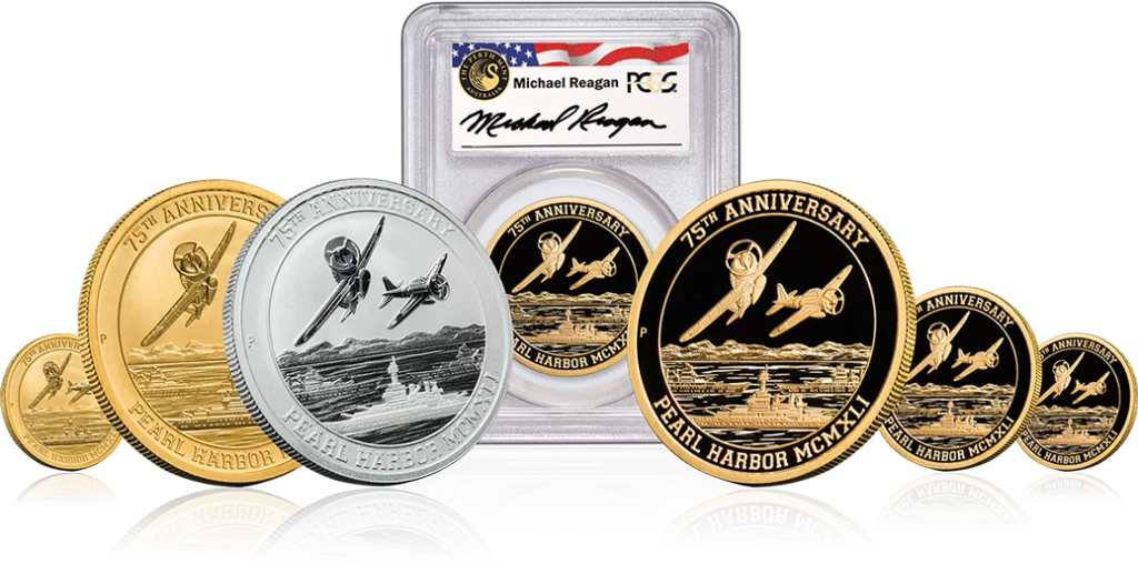 Pearl Harbor Gold Coin Series exclusive to U.S. Money Reserve