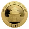 2017 China 50 Yuan Gold Panda MS-69 back