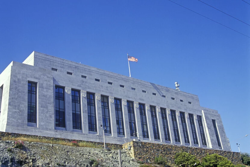 Exterior view of the San Francisco Mint