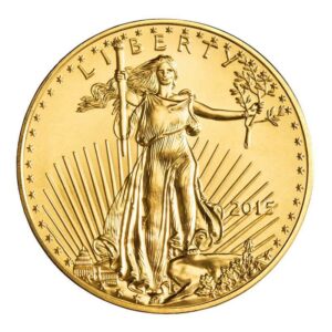 1/2 oz. Gold American Eagle coin front