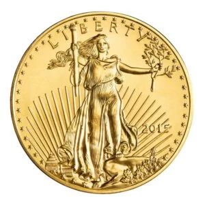 1/2 oz. Gold American Eagle coin front