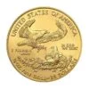 Gold American Eagle coin back
