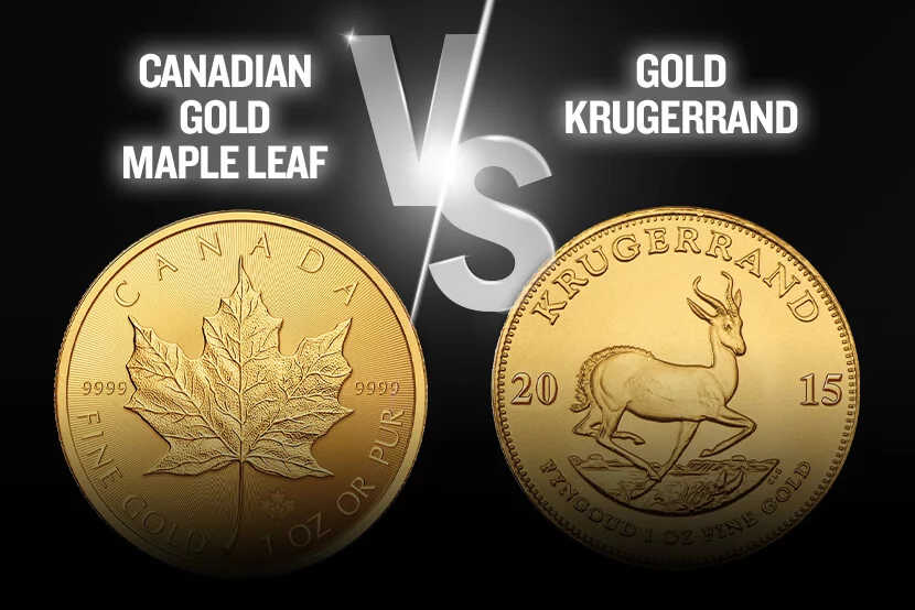 Canadian Gold Maple Leaf Coin vs Gold Krugerrand