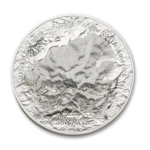 Denali Alaska Range, North America silver MS-70 (PCGS First Strike)