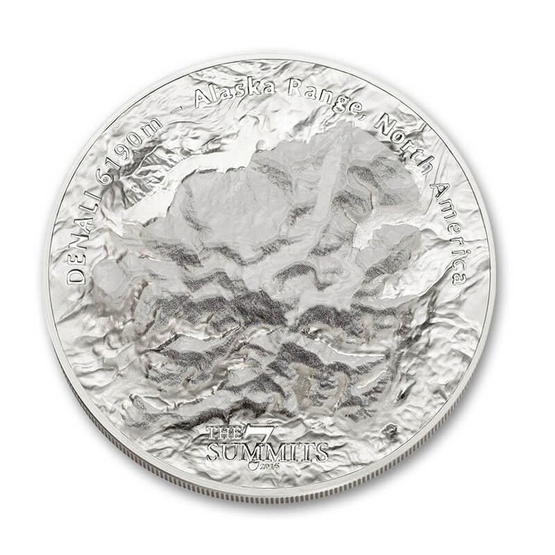 銀貨 2016 5 oz. Silver Denali Coin | MS-70 Silver Coins | U.S. Money