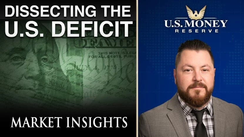 Dissecting The U.S. Deficit- Market Insights Patrick Brunson providing market insights on dissecting the u.s. deficit referring to u.s. currency