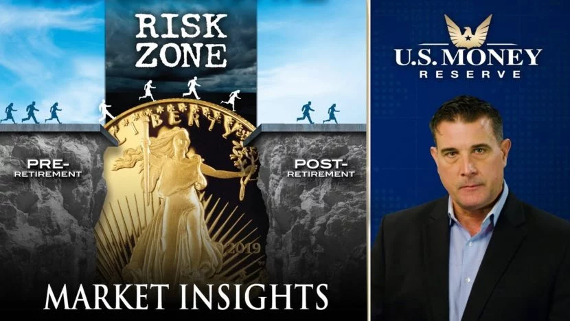 are you in the retirement risk zone people crossing golden bridge to safe zone
