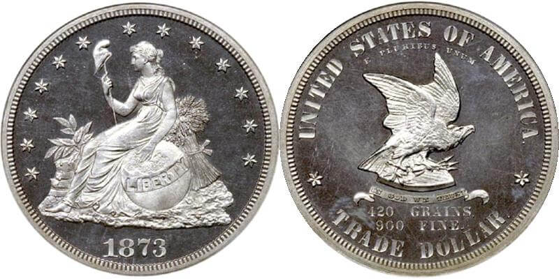 1873 US Trade Dollar