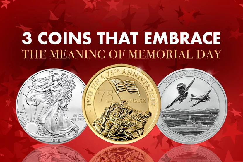 3 Coins That Embrace the Meaning of Memorial Day