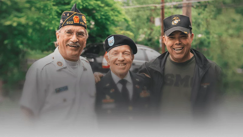 U.S. Money Reserve Launches The Wings of Gratitude Campaign image of three vets