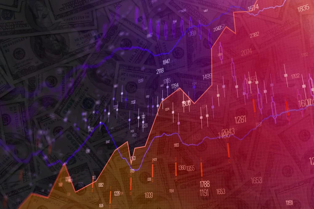 Graphic showing inflation volatility