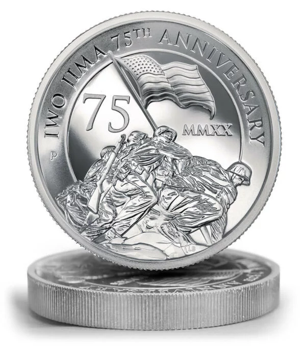 Iwo Jima proof silver coins