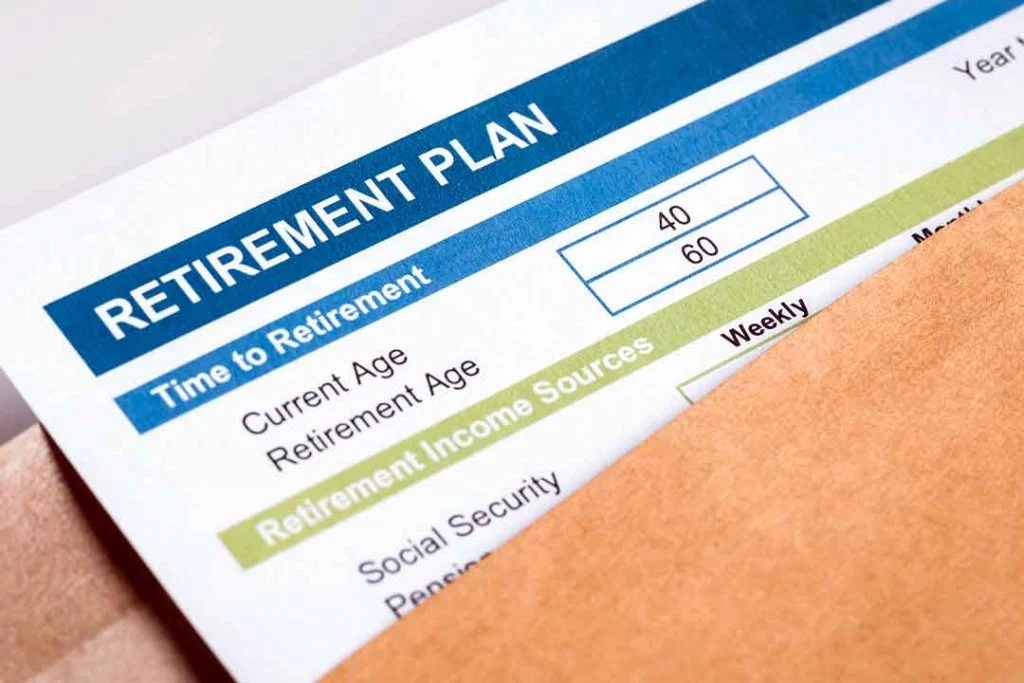 Retirement Plan worksheet