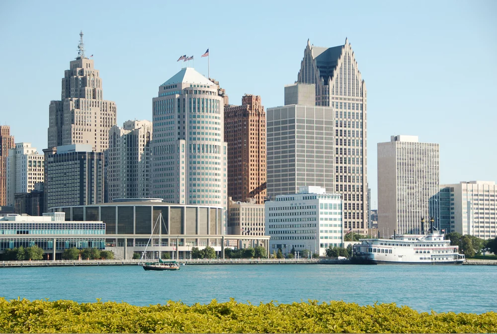 Downtown Detroit, Michigan