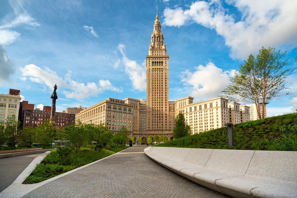 Terminal Tower in Cleveland, Ohio