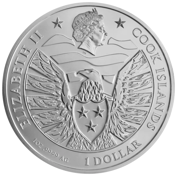 1 oz. Silver Legacy Eagle Coin PCGS MS-70 (First Strike) - U.S.