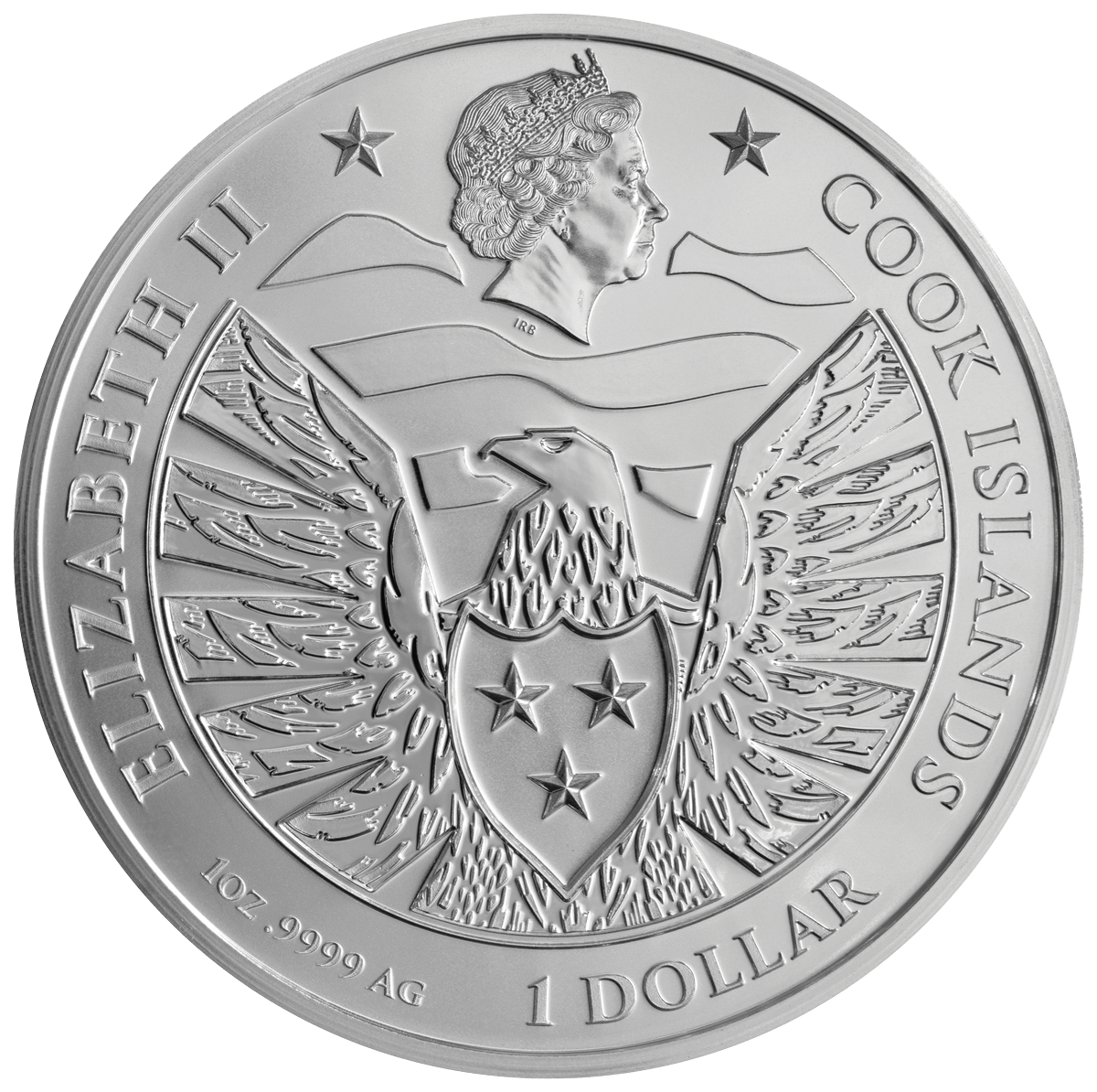 1 oz. Silver Legacy Eagle Coin PCGS MS-70 (First Strike) - U.S.