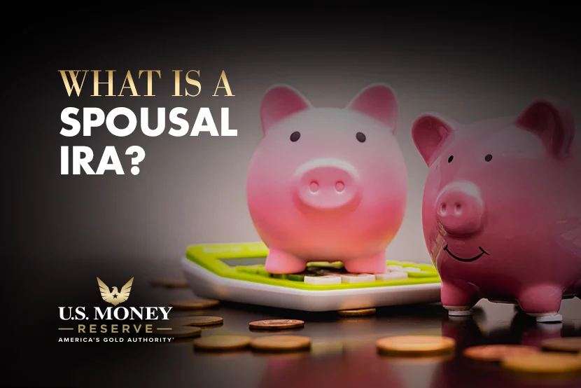 what is spousal IRA image with piggy bank