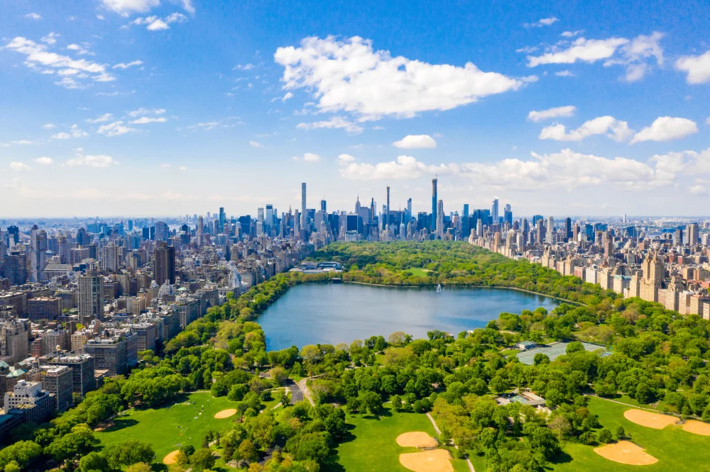 Central park in New York City, New York