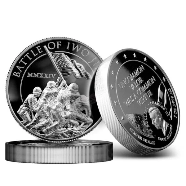 5 oz. Silver WWII: Valor & Victory 4-Coin Set | U.S. Money Reserve
