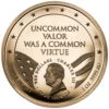 1 oz. gold Battle of Iwo Jima coin obverse