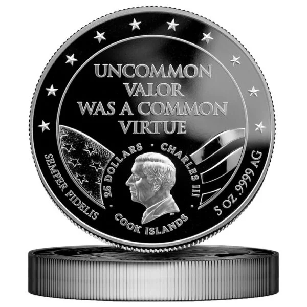 5 oz. Silver WWII: Valor & Victory 4-Coin Set | U.S. Money Reserve