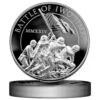 5 oz. silver battle of iwo jima reverse