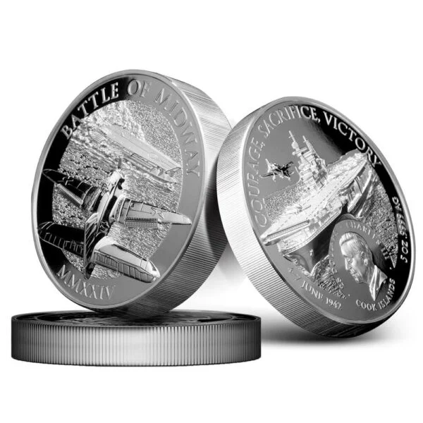 5 oz. Silver Battle of Midway Coin | U.S. Money Reserve