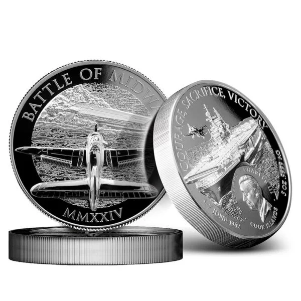 5 oz. Silver WWII: Valor & Victory 4-Coin Set | U.S. Money Reserve