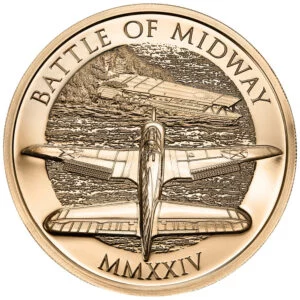 Battle of Midway Gold Coin reverse