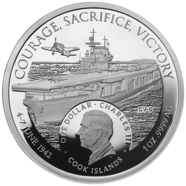 1 oz. Silver World War II: Valor & Victory Series 4-Coin Set