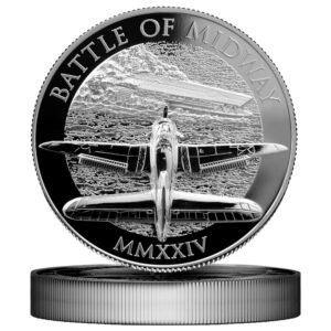 5 oz. Midway silver coin reverse