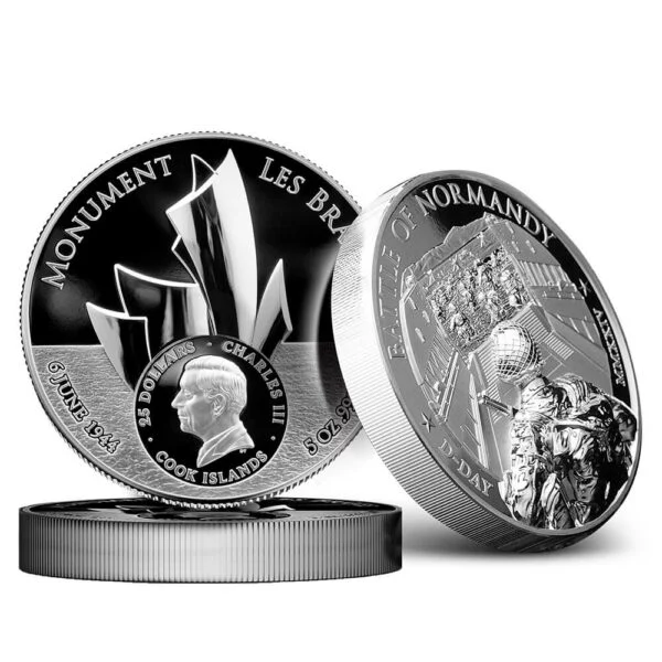 5 oz. Silver WWII: Valor & Victory 4-Coin Set | U.S. Money Reserve