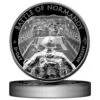 5 oz. silver battle of normandy reverse