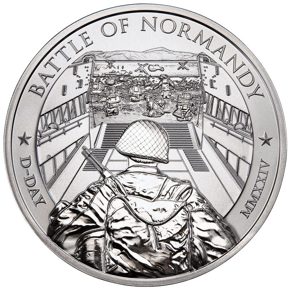 1 oz. Silver WWII: Valor & Victory 4-Coin Set | U.S. Money Reserve