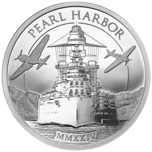 1 oz. Attack on Pearl Harbor Silver Coin | U.S. Money Reserve