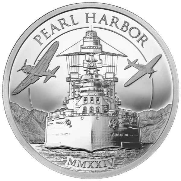 1 oz. Silver World War II: Valor & Victory Series 4-Coin Set