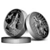 Pearl Harbor 5 oz. coin angled arrangement
