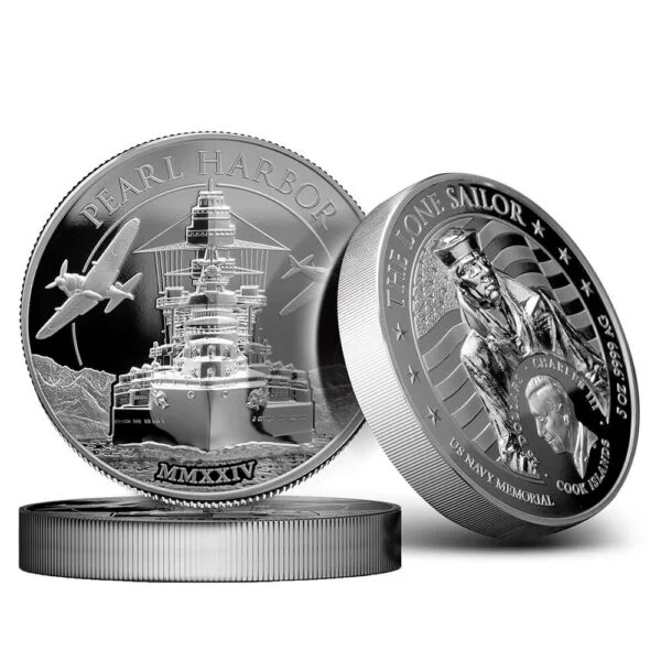 5 oz. Silver WWII: Valor & Victory 4-Coin Set | U.S. Money Reserve