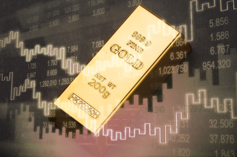 Gold Bar and Chart