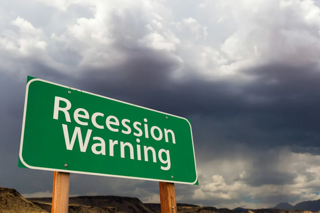 Recession warning sign