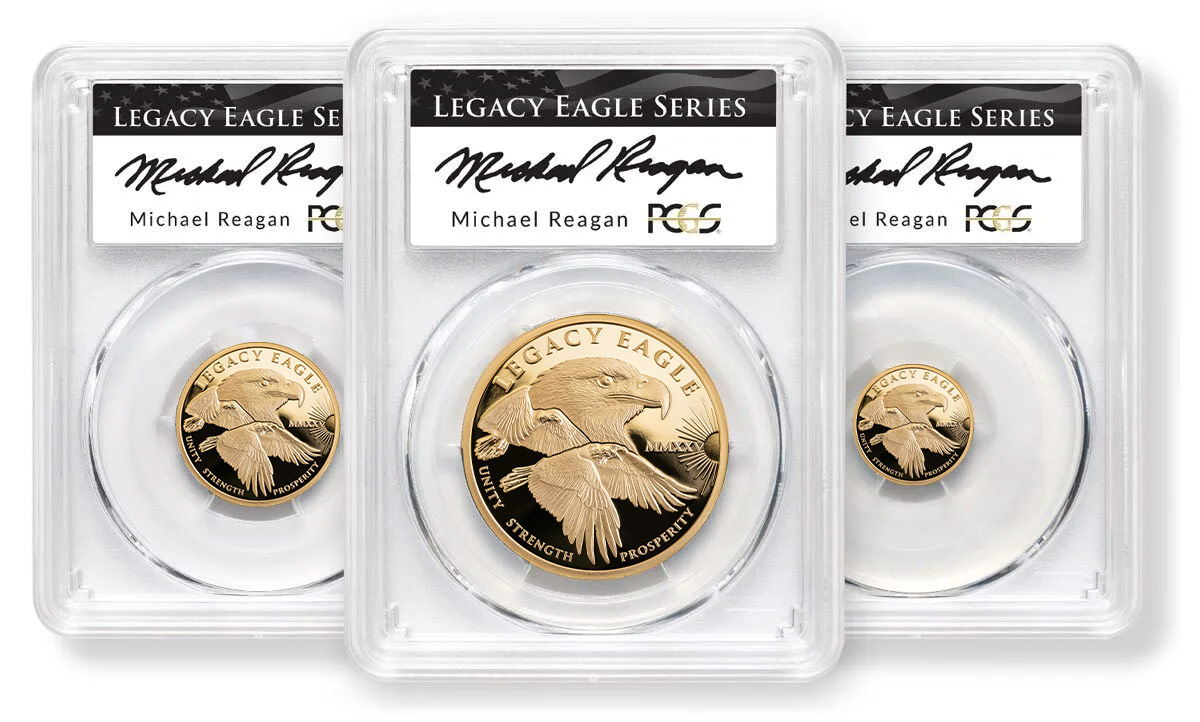 2025 Gold Legacy Eagle Three-Coin Set