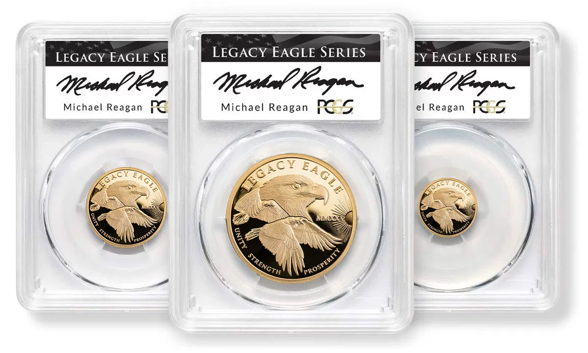 2025 Gold Legacy Eagle Three-Coin Set