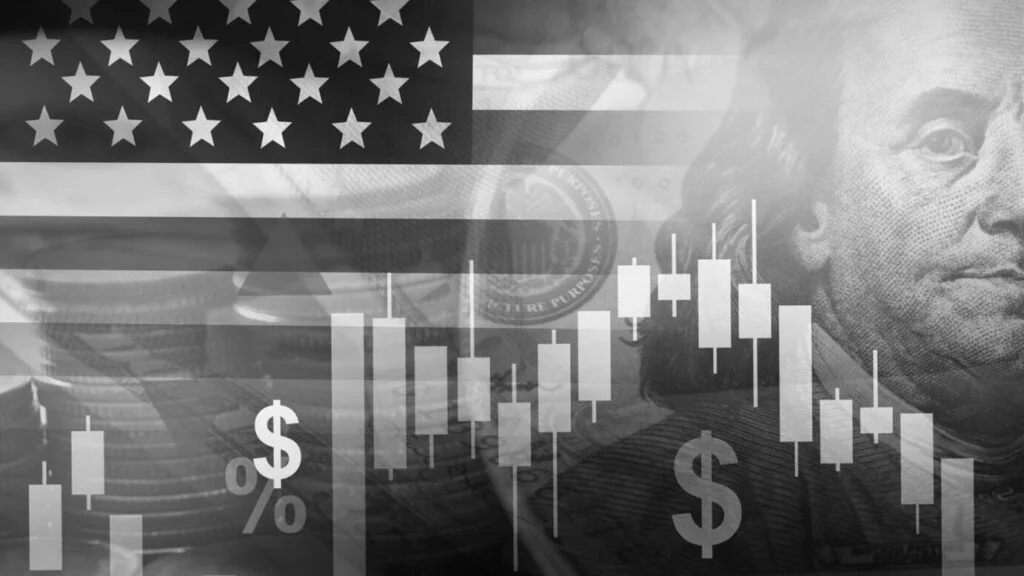 American Flag, Benjamin Franklin, Chart Graphic