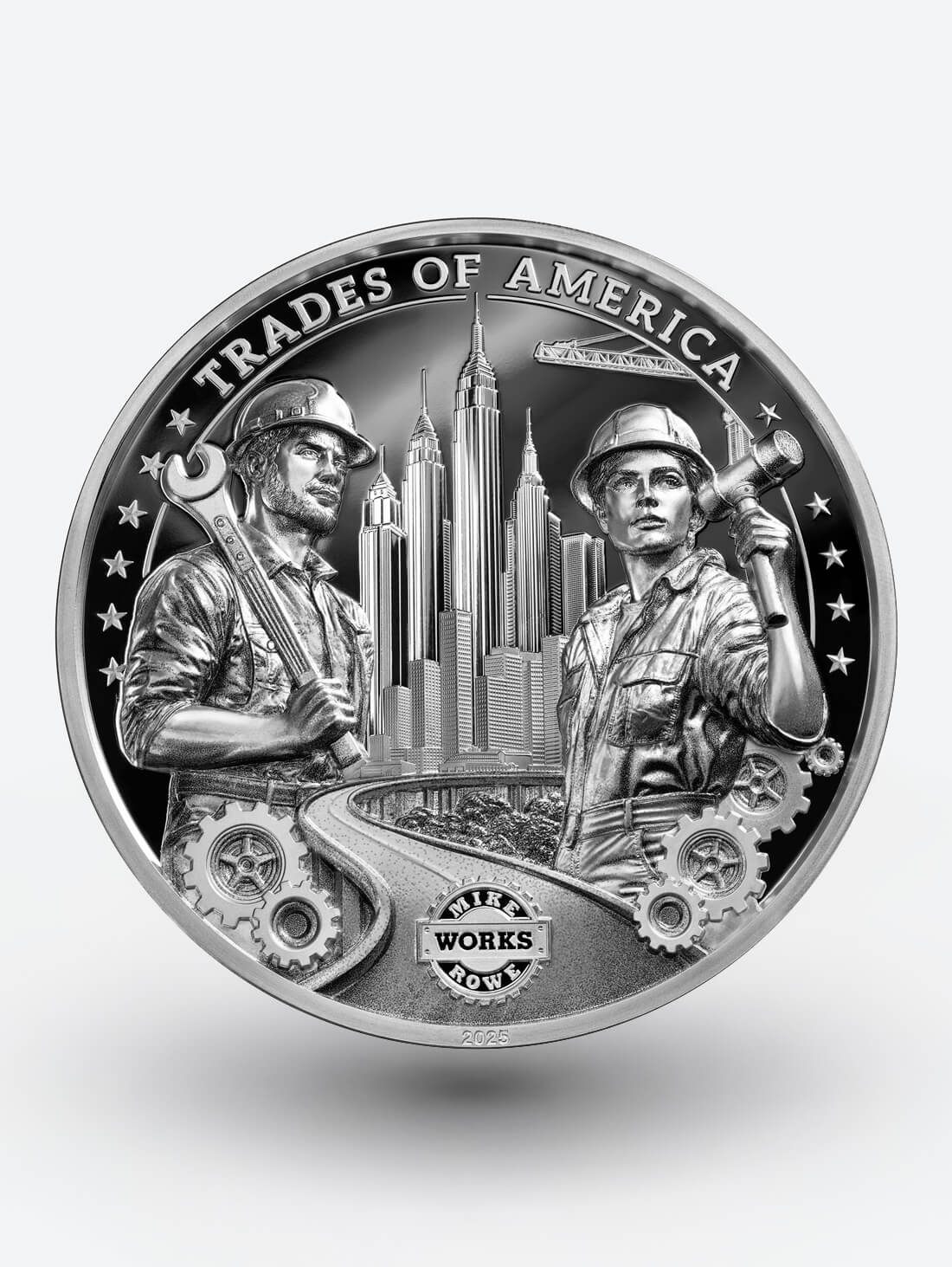 Trades of America Silver 5 oz. silver coin 