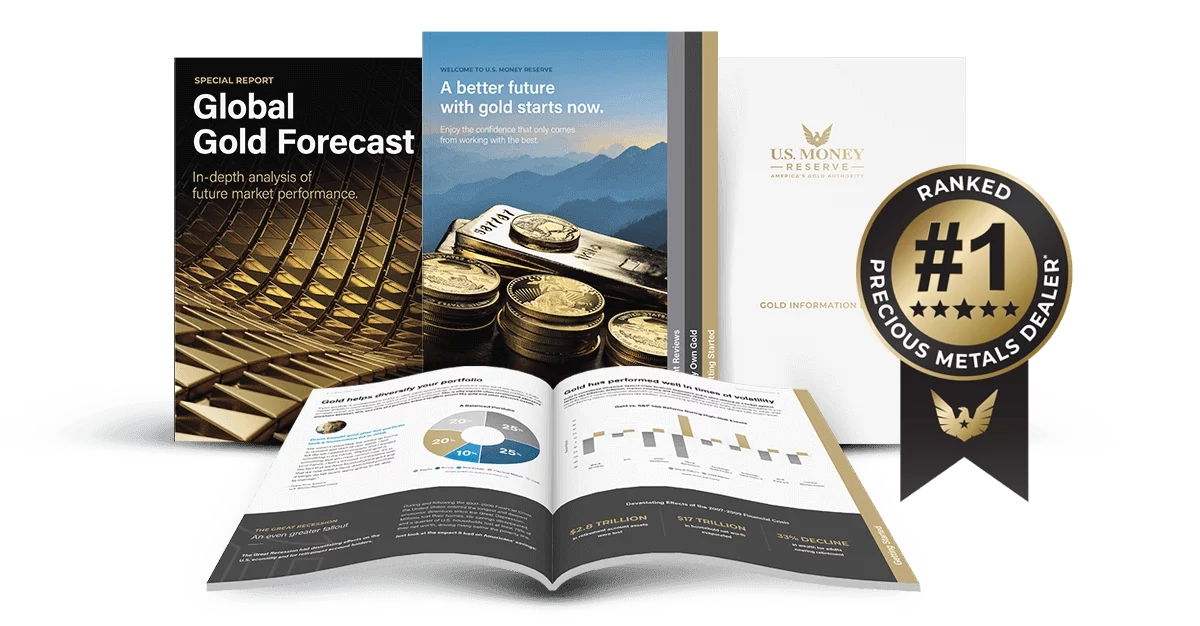 Gold information kit with #1 ranked precious metals dealer seal